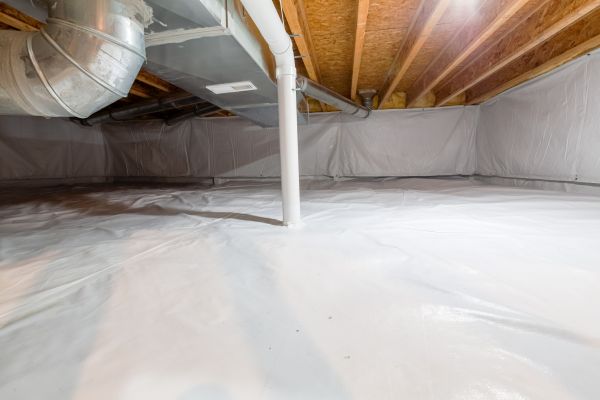 Crawlspace Encapsulation in Ooltewah