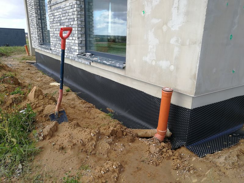 Drainage system installation